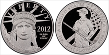2012-W $100 Statue of Liberty First Strike PR70DCAM