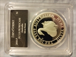 2018-P $1 Silver Swan First Strike PR70DCAM