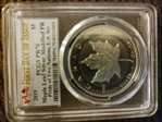 2019 $5 Maple Leaf Silver Modified PR Pride of Two Nations, U.S. Set FDI PR70