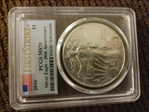 2016 $1 Silver Eagle Silver Eagle - 30th Anniversary First Strike MS70