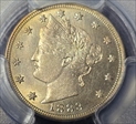 1883 5C With CENTS MS64