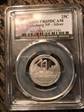 2011-S 25C Vicksburg NP - Silver PR69DCAM