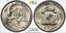 1954-S 50C MS66
