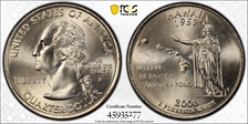2008-P 25C Hawaii MS65