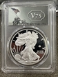 2020-W  $1 Silver Eagle - v75 Privy First Strike PR70DCAM