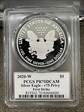 2020-W  $1 Silver Eagle - v75 Privy First Strike PR70DCAM