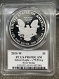 2020-W  $1 Silver Eagle - v75 Privy First Strike PR69DCAM