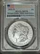 2021-S $1 Morgan Dollar 100th Anniversary First Strike MS70