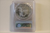 2007-W $1 Burnished Silver Eagle SP70
