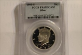1993-S 50C Silver PR69DCAM
