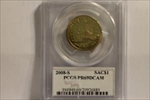 2008-S SAC$1 PR69DCAM