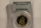 2003-S SAC$1 PR69DCAM