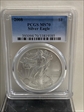 2008 $1 Silver Eagle MS70