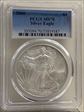 2008 $1 Silver Eagle MS70