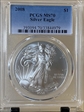 2008 $1 Silver Eagle MS70