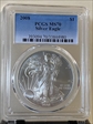 2008 $1 Silver Eagle MS70