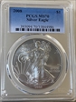 2008 $1 Silver Eagle MS70