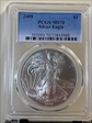 2008 $1 Silver Eagle MS70