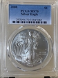 2008 $1 Silver Eagle MS70