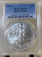 2008 $1 Silver Eagle MS70