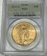 1914-S $20 MS63