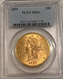 1895 $20 MS61
