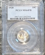 1928 10C MS64FB