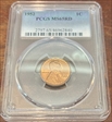 1952 1C MS65RD