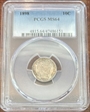 1898 10C MS64
