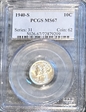 1940-S 10C MS67