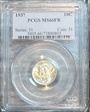 1937 10C MS66FB