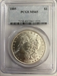 1885 $1 MS65