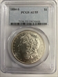 1884-S $1 AU55