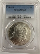 1881-S $1 MS65