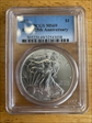 2011 $1 Silver Eagle 25th Anniversary MS69