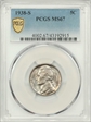 1938-S 5C MS67