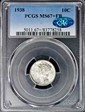 1938 10C MS67+ FB