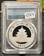 2021 (G) 10 Yn Panda Silver Struck at Shenzhen Mint First Strike MS70