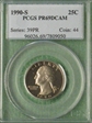 1990-S 25C PR69DCAM
