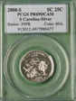 2000-S 25C South Carolina Silver PR69DCAM