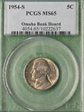 1954-S 5C MS65