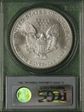 2002 $1 Silver Eagle MS68