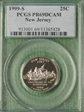 1999-S 25C New Jersey PR69DCAM