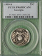1999-S 25C Georgia PR69DCAM