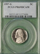 1997-S 5C PR69DCAM