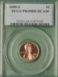 2000-S 1C PR69DCAM