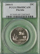 2004-S 25C Florida PR69DCAM