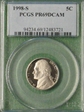 1998-S 5C PR69DCAM