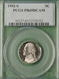 1992-S 5C PR69DCAM