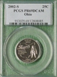 2002-S 25C Ohio PR69DCAM